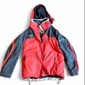 Columbia Women’s small Red and Gray Jacket